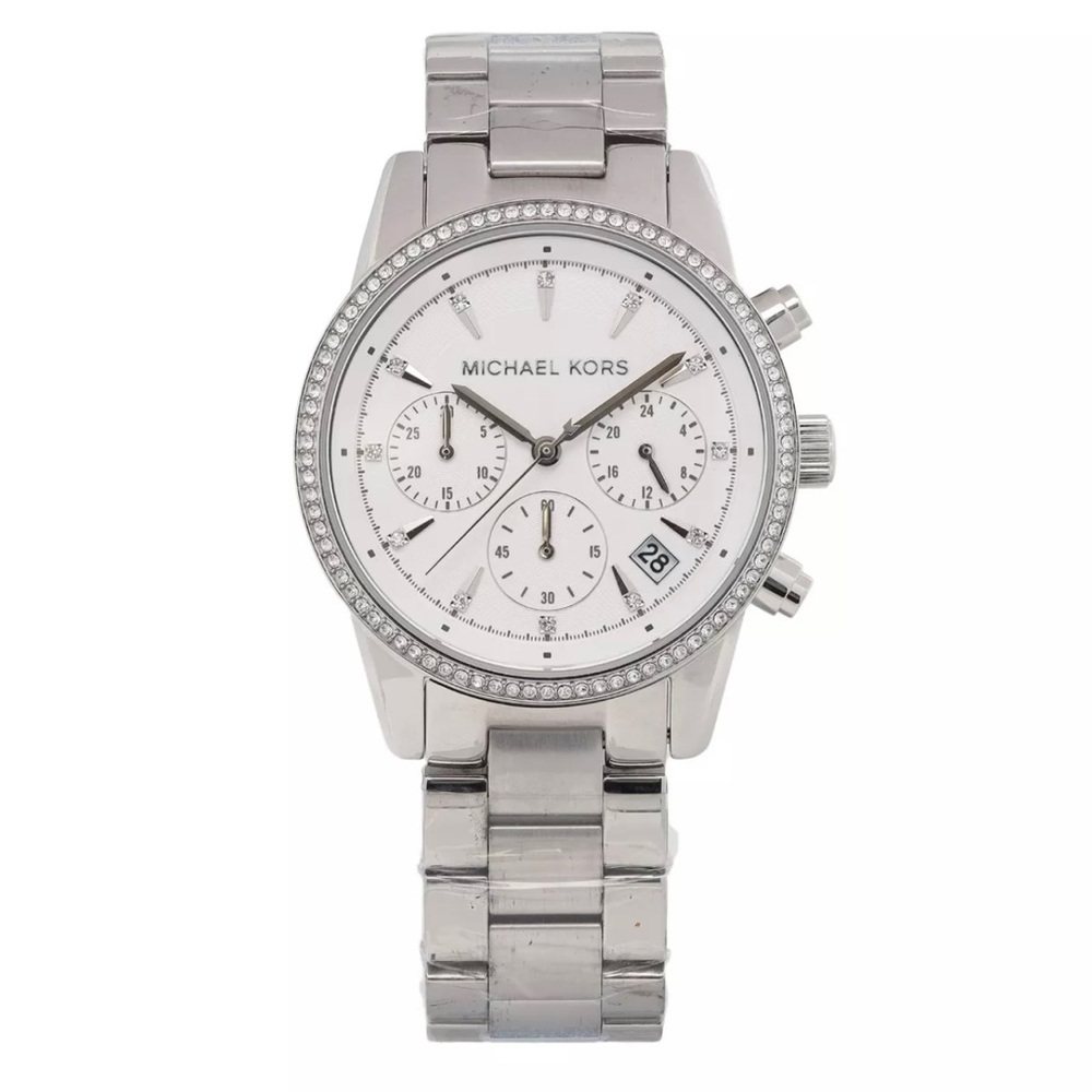 Michael Kors Ritz Silver Watch- Unisex